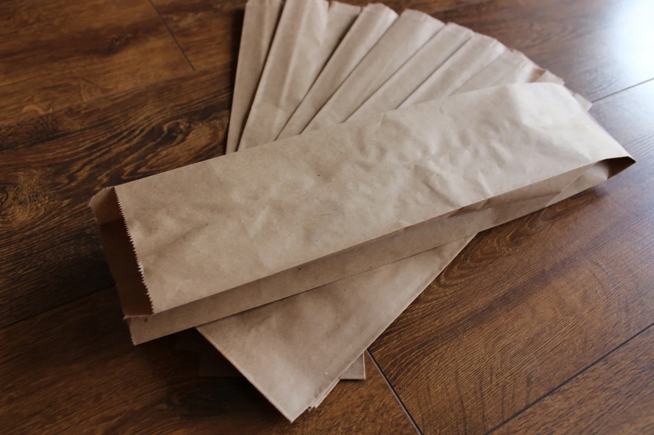 Паперовий саше пакет для багету